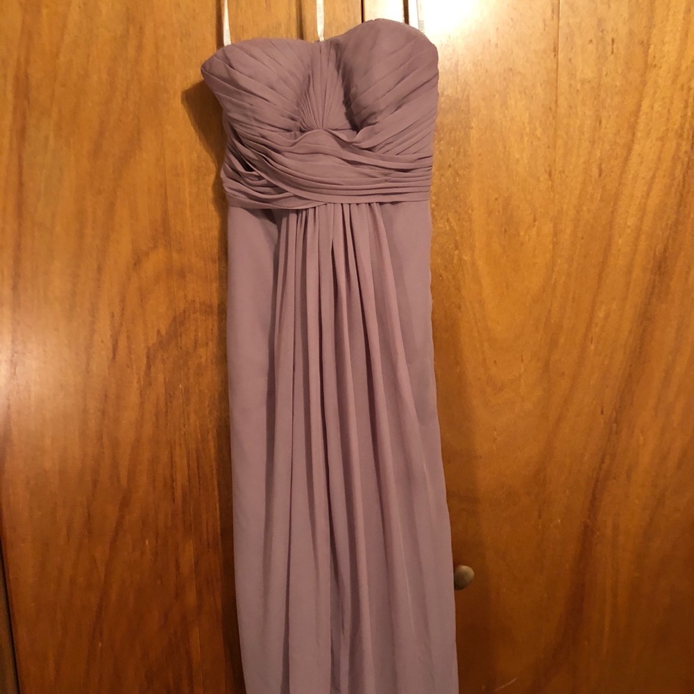 Bridesmaid Dress. Light purple. Size 10.